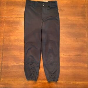 Champro girls black softball pants Large